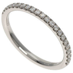 Harry Winston Micro Pavé Half Eternity Diamond Ring, Platinum PT950, Women's