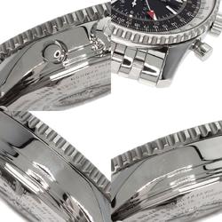 Breitling A24322 Navitimer World Watch Stainless Steel SS Men's