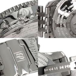 Breitling A24322 Navitimer World Watch Stainless Steel SS Men's