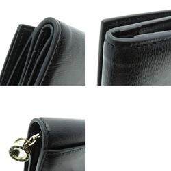 Bvlgari Bulgari B.zero1 motif tri-fold bi-fold wallet in calf leather for women