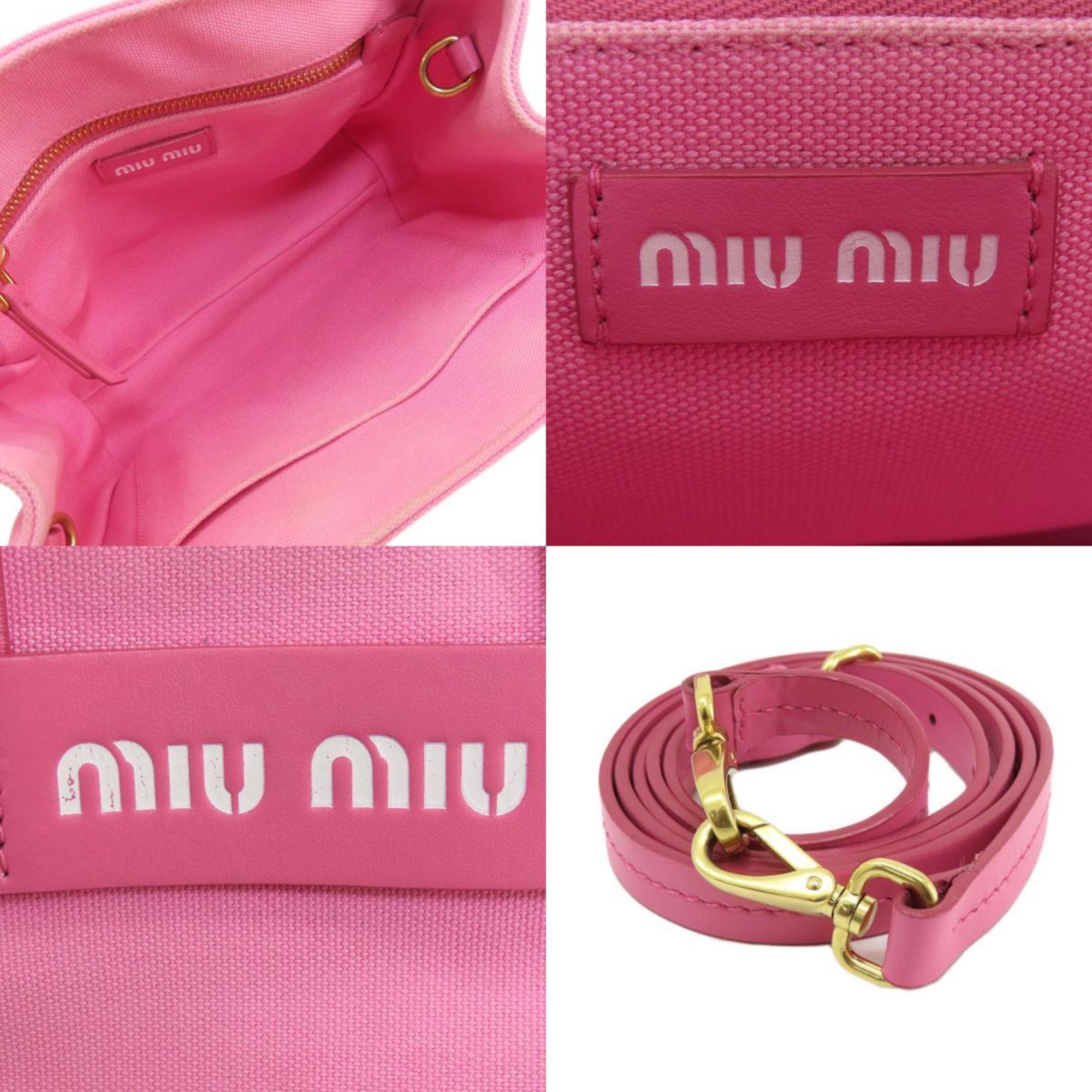 Miu Miu Miu canvas handbag for women
