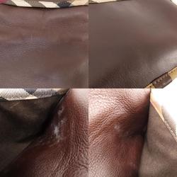 Burberry Shoulder Bag Leather Women's