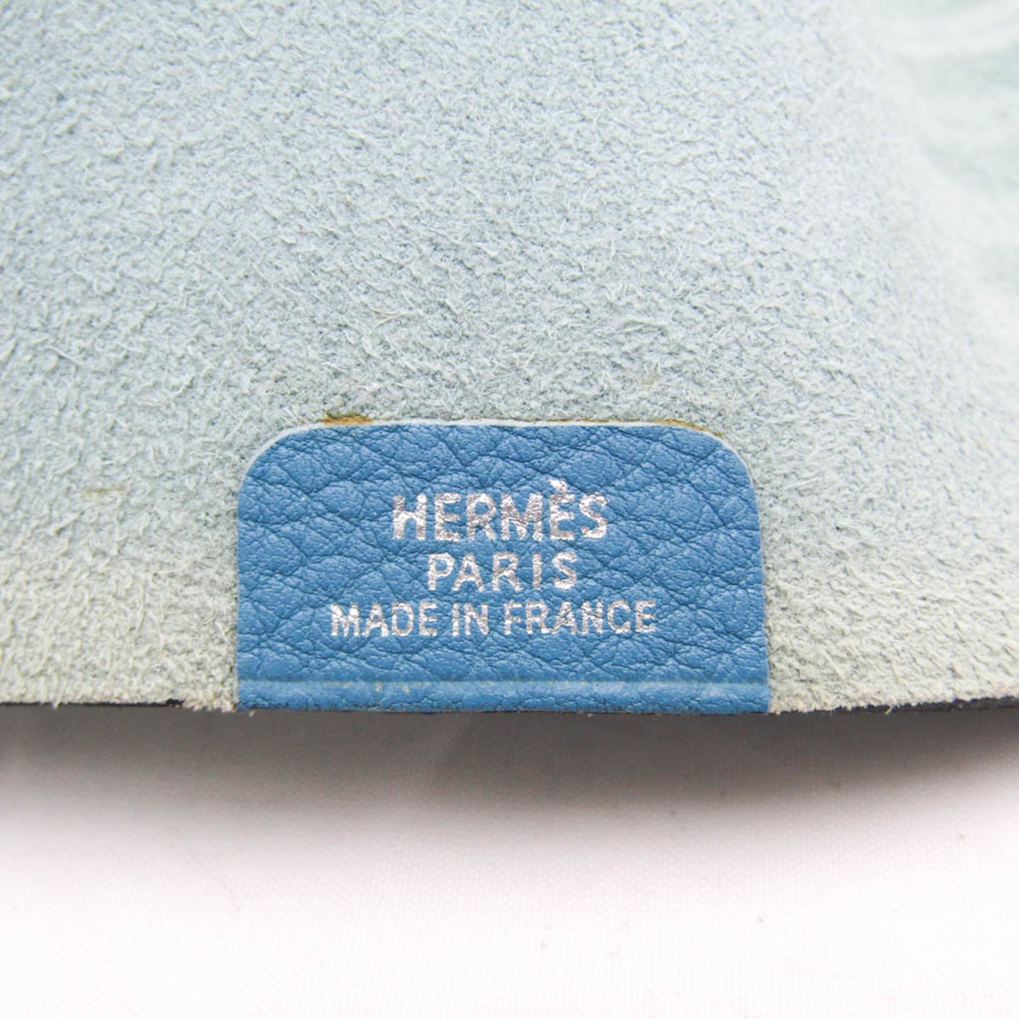 Hermes Ulysse A6 Planner Cover Blue Jean Mini