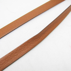 Hermes Bookmark Bookmark Crochet Brown Leather