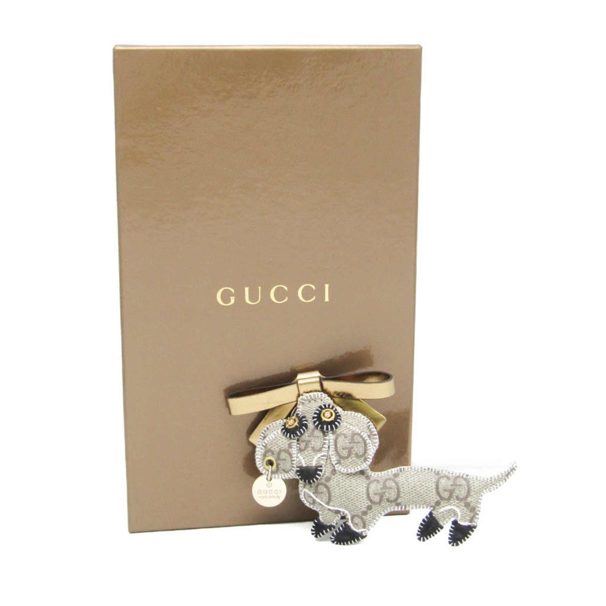 Gucci Gutsy Dachshund Keyring (Beige,Black,Brown,Gold)