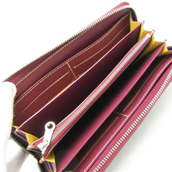 Goyard MATIGNON APM ZIP GM Men,Women Leather,Coated Canvas Long Wallet (bi-fold) Bordeaux