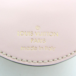 Louis Vuitton Monogram Vernis Metal,Monogram Vernis Handbag Charm Beige,Gold,Pink Sweet Stripe Mirror Keychain M67388