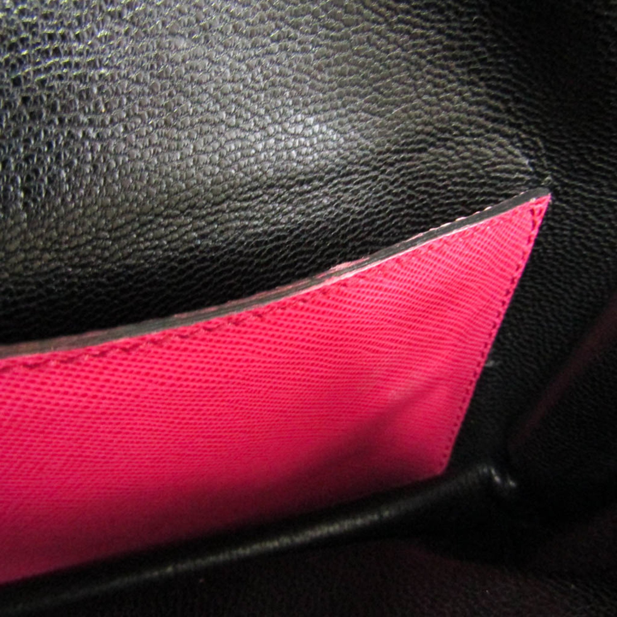 Prada Saffiano Mini Women's Leather Shoulder Bag Pink