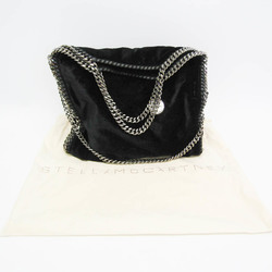 Stella McCartney 512064 FW13 Women's Velvet Handbag,Shoulder Bag Black