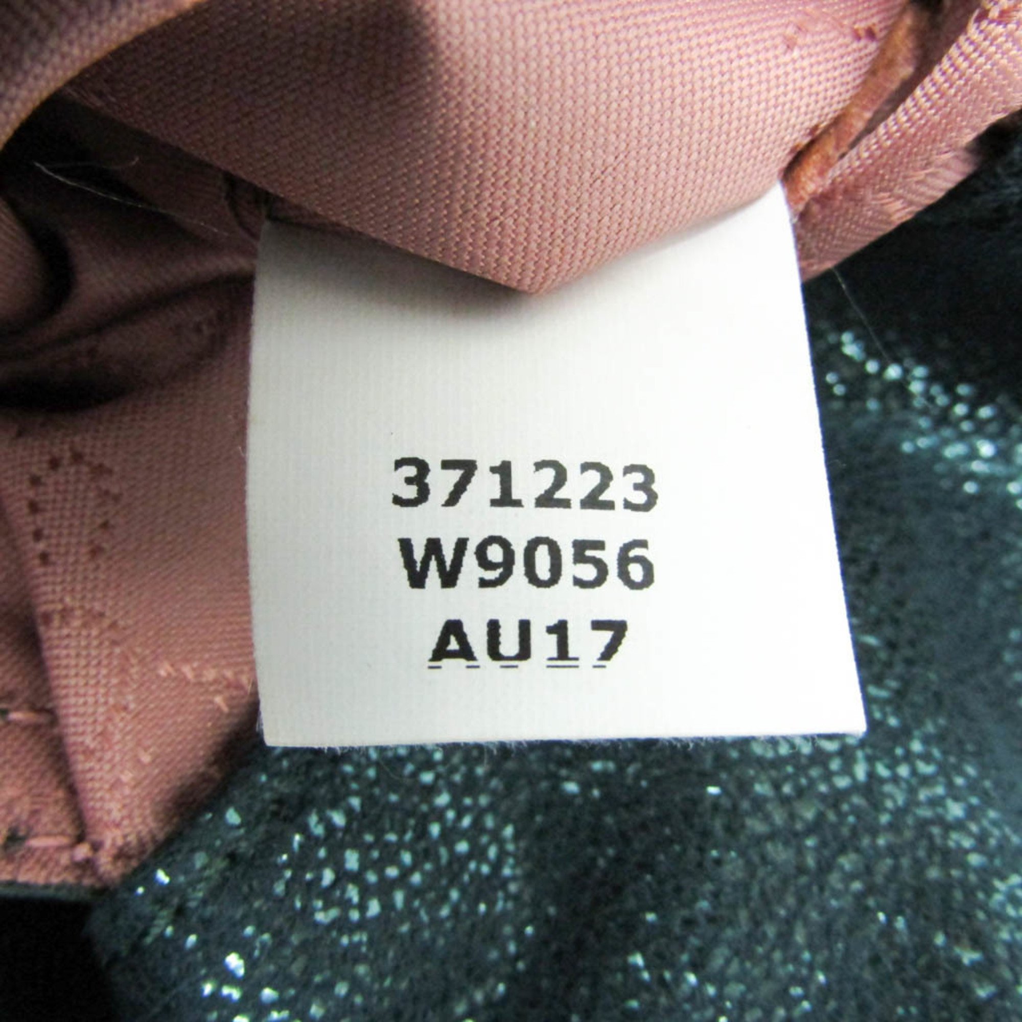 Stella McCartney Minitote 371223 W9056 Women's Polyester Handbag,Shoulder Bag Metallic Green
