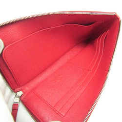 Tod's Women's Leather Long Wallet (bi-fold) Dark Red