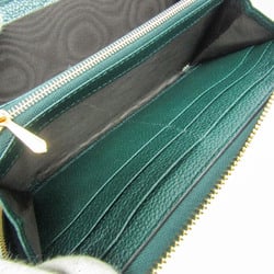 Gucci Zumi 570661 Women's Leather Long Wallet (bi-fold) Dark Green