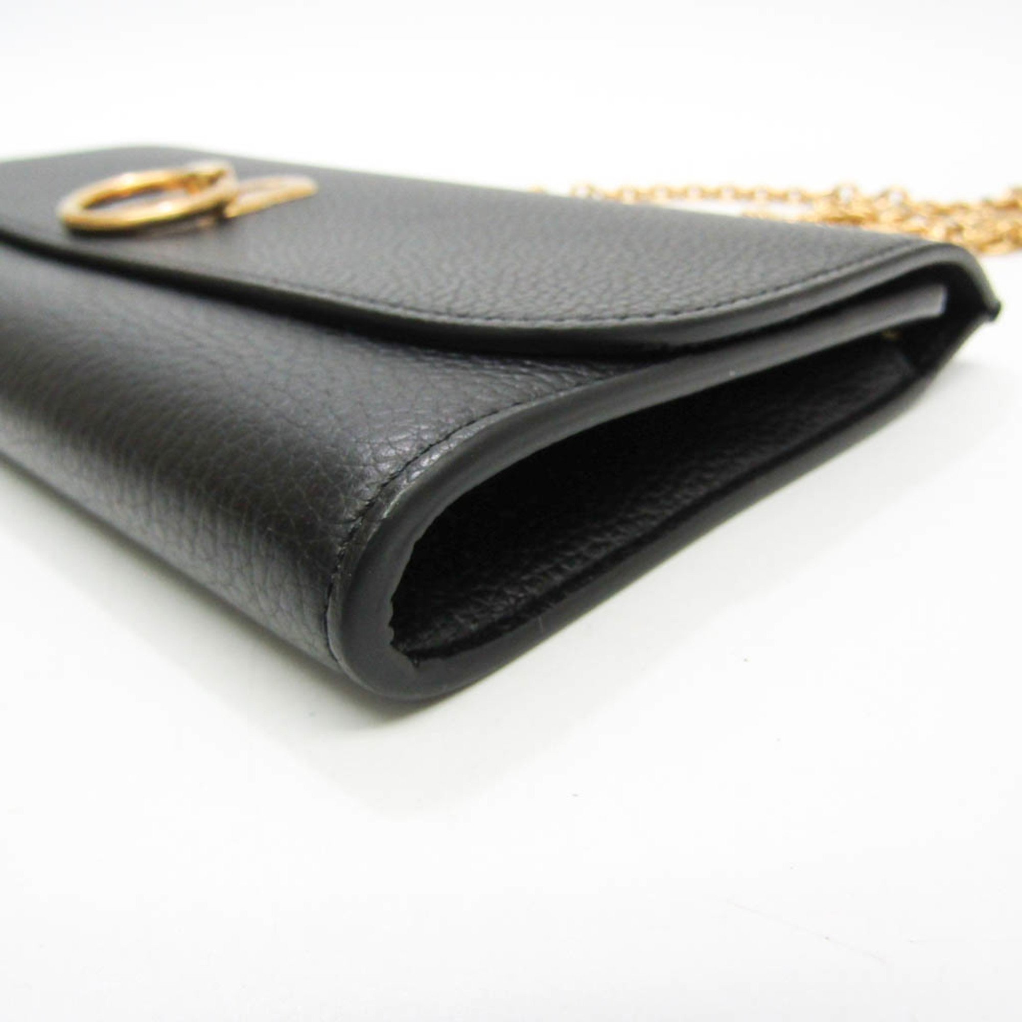 Mulberry Amberley Clutch RL6090 Women's Leather Clutch Bag,Shoulder Bag Black