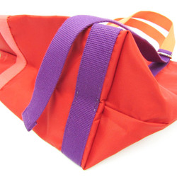 Longchamp Re-Play 10203HCC545 Women's Canvas,Nylon Shoulder Bag,Tote Bag Orange,Pink,Purple,Red Color