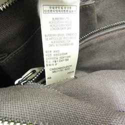 Burberry 3801176 Women's PVC,Leather Handbag,Shoulder Bag Grayish