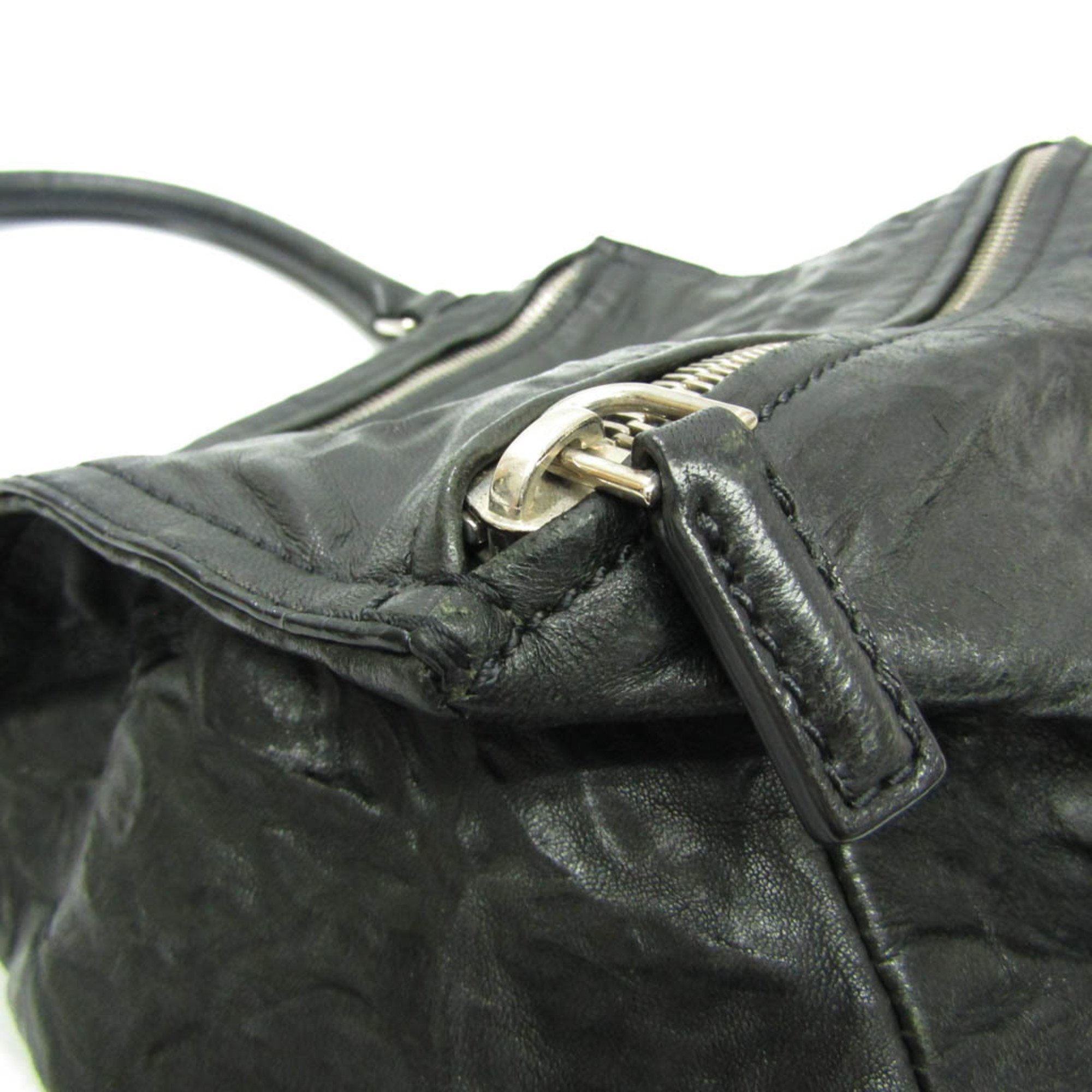 Givenchy Pandora Small Women's Leather Handbag,Shoulder Bag Black