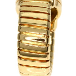 BVLGARI Tubogas Onyx Ring K18 Yellow Gold Women's
