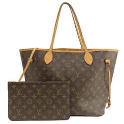 Louis Vuitton M40995 Neverfull MM Monogram Tote Bag Canvas Women's