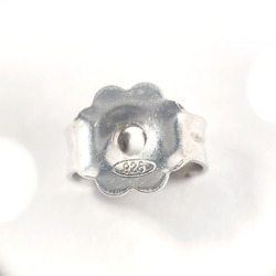 MIU Miu Earrings Silver 925/Rhinestone Women's