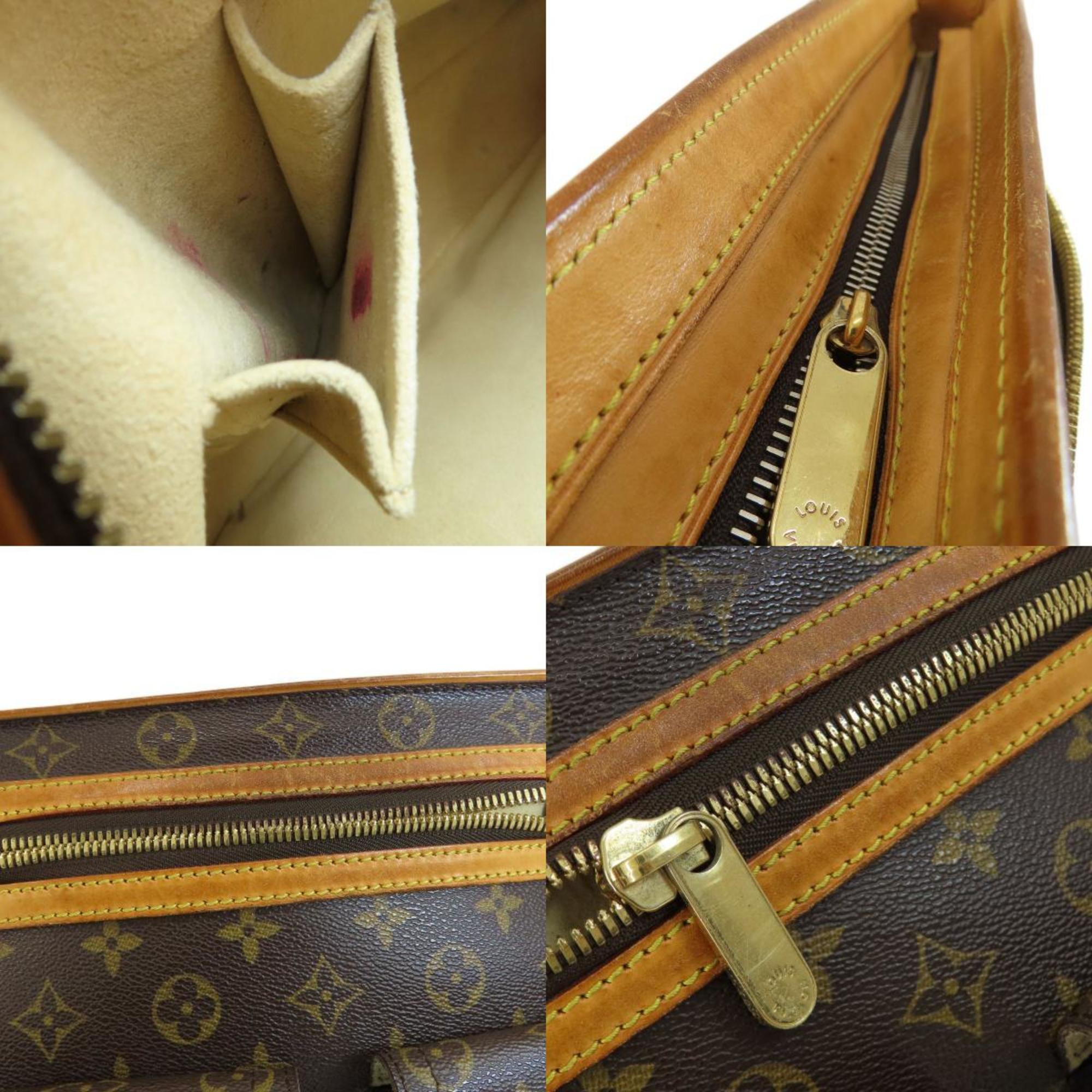 Louis Vuitton M40045 Hudson GM Monogram Shoulder Bag Canvas Women's