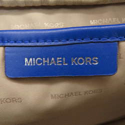 Michael Kors MK Signature Long Shoulder Bag Leather Coated Canvas Women's