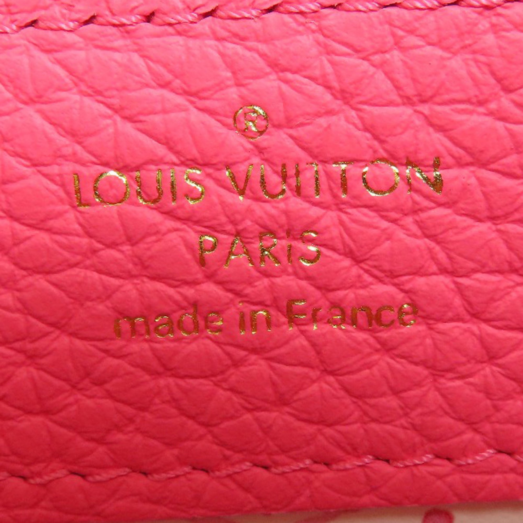 Louis Vuitton M22796 Capucines MINI Handbag Taurillon Leather Women's