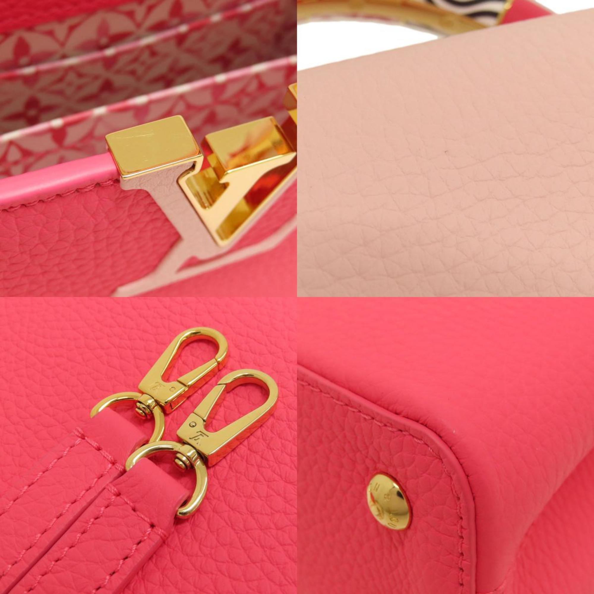 Louis Vuitton M22796 Capucines MINI Handbag Taurillon Leather Women's