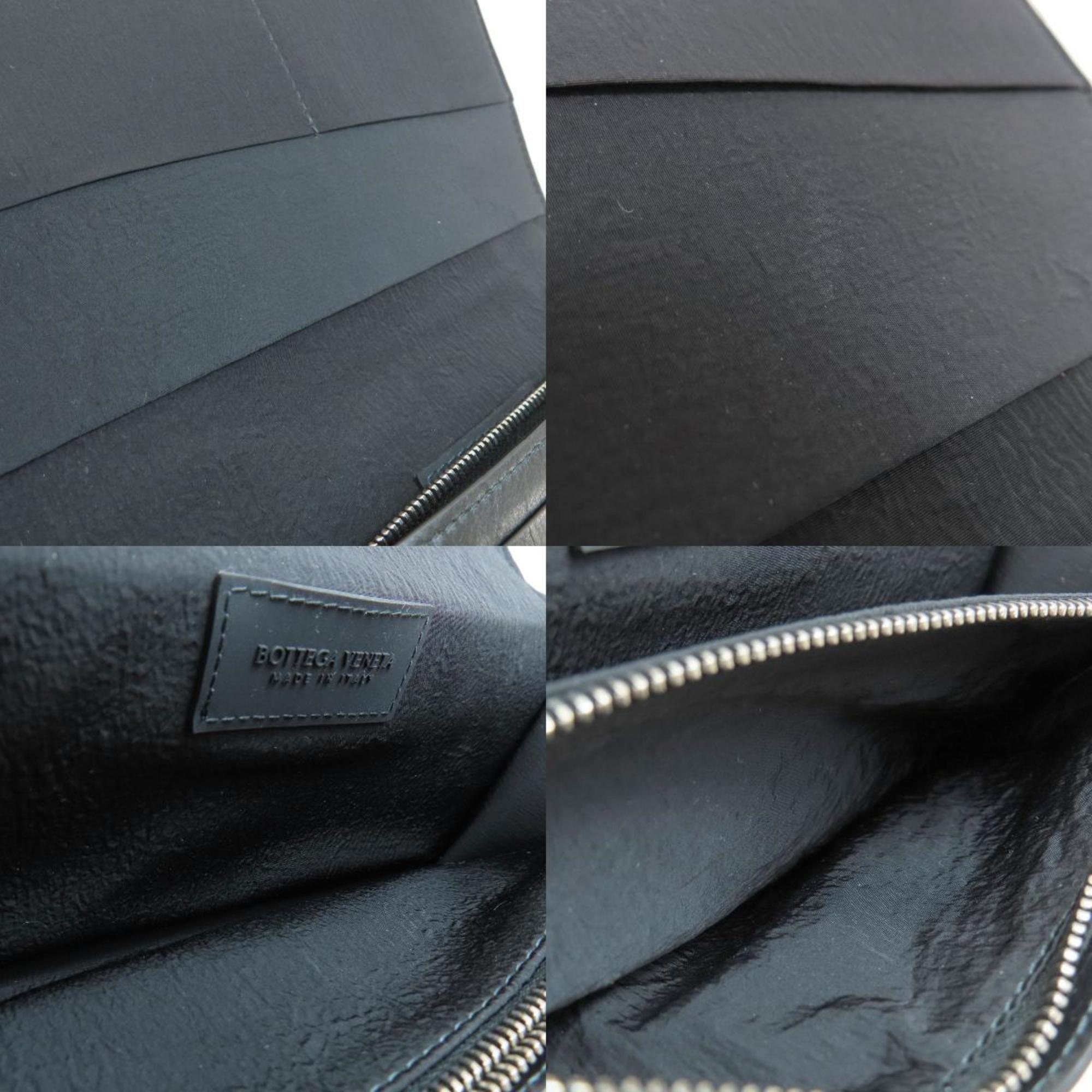 Bottega Veneta Maxi Intrecciato Long Wallet Leather Women's