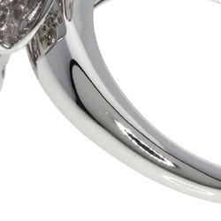 Bvlgari Diva Dream Flower Motif Diamond Ring, K18 White Gold, Women's