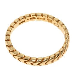 Bvlgari Spiga Ring #50 Ring, K18 Pink Gold, Women's