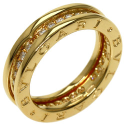Bvlgari B-zero1 Diamond #51 Ring, K18 Yellow Gold, Women's