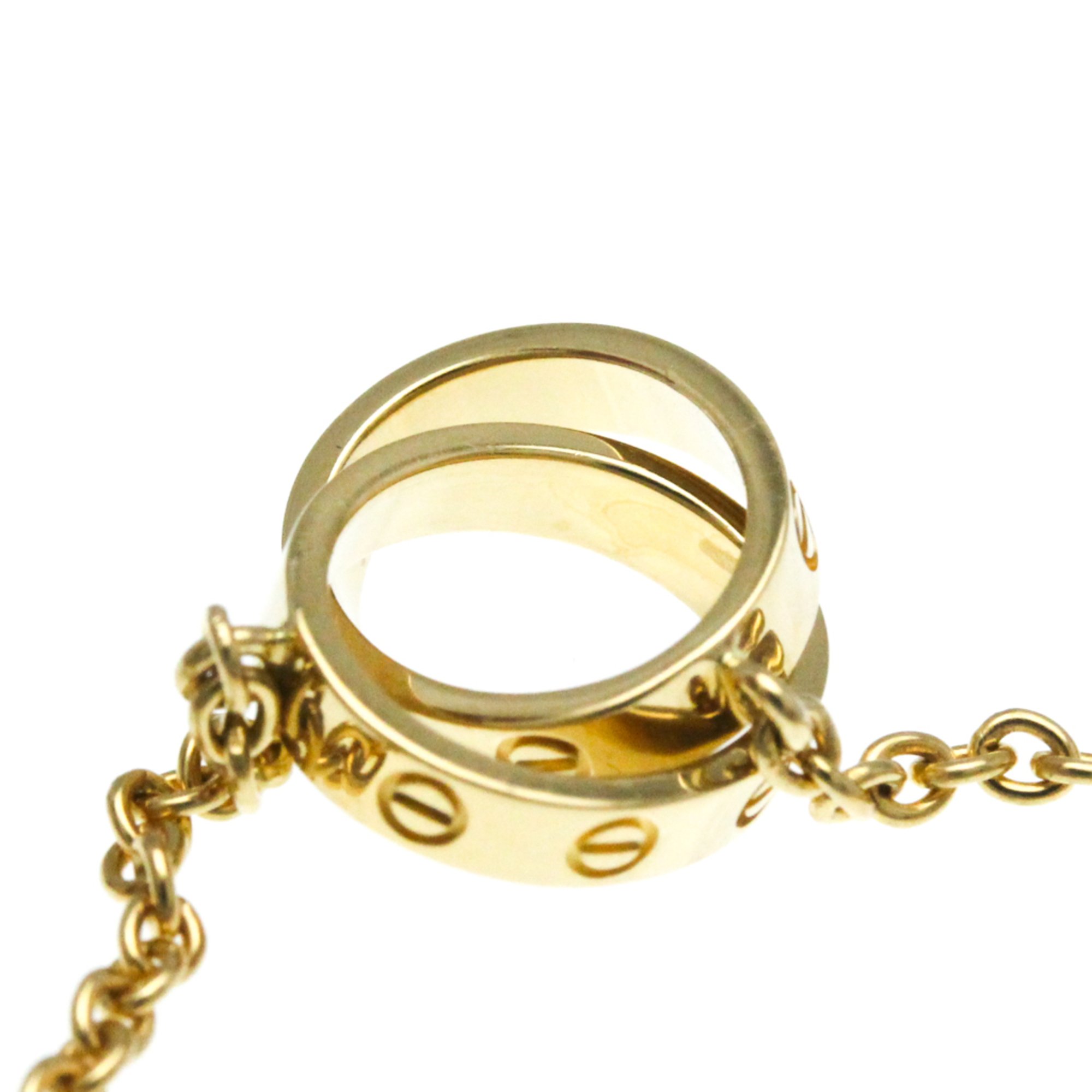 Cartier LOVE Necklace Yellow Gold (18K) No Stone Men,Women Fashion Pendant Necklace (Gold)