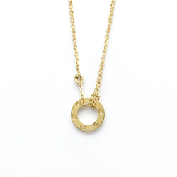 Cartier Love Circle Necklace B7219500 Yellow Gold (18K) Diamond Men,Women Pendant Necklace (Gold)