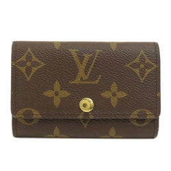 Louis Vuitton M62630 Multicle 6 Monogram Key Case Canvas Women's