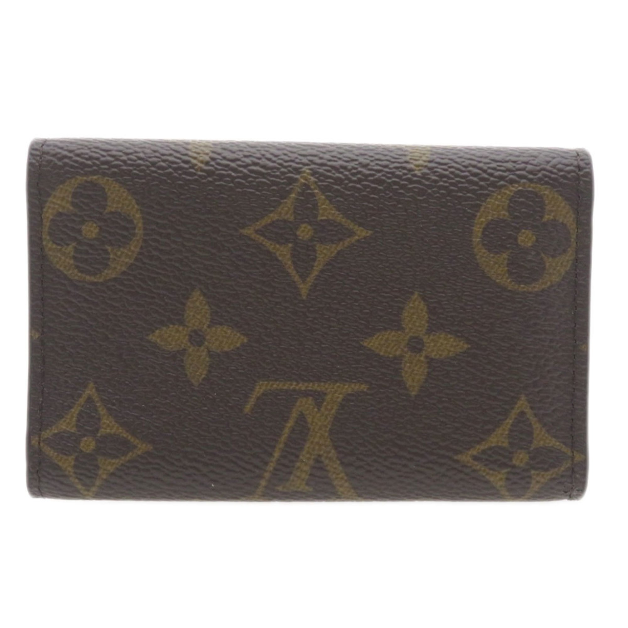 Louis Vuitton M62630 Multicle 6 Monogram Key Case Canvas Women's