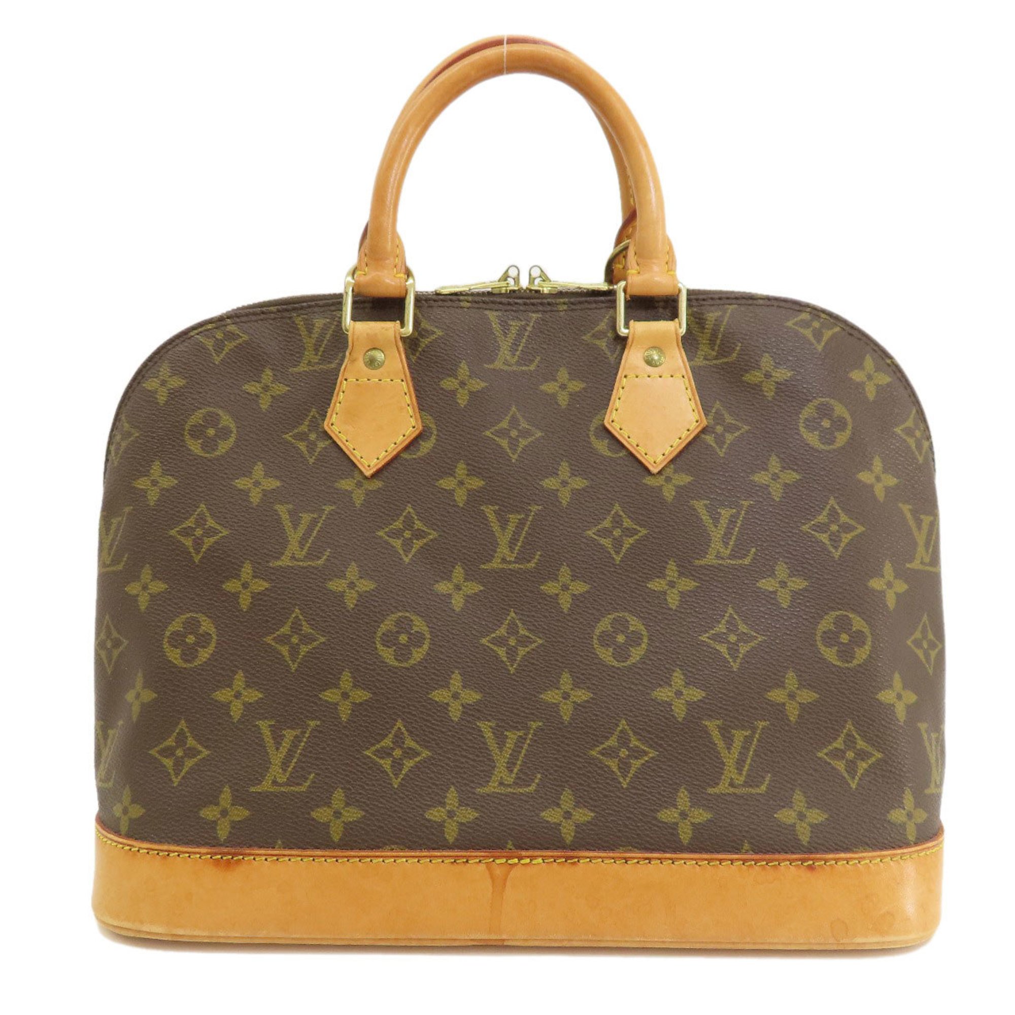 Louis Vuitton M51130 Alma Monogram Handbag Canvas Women's