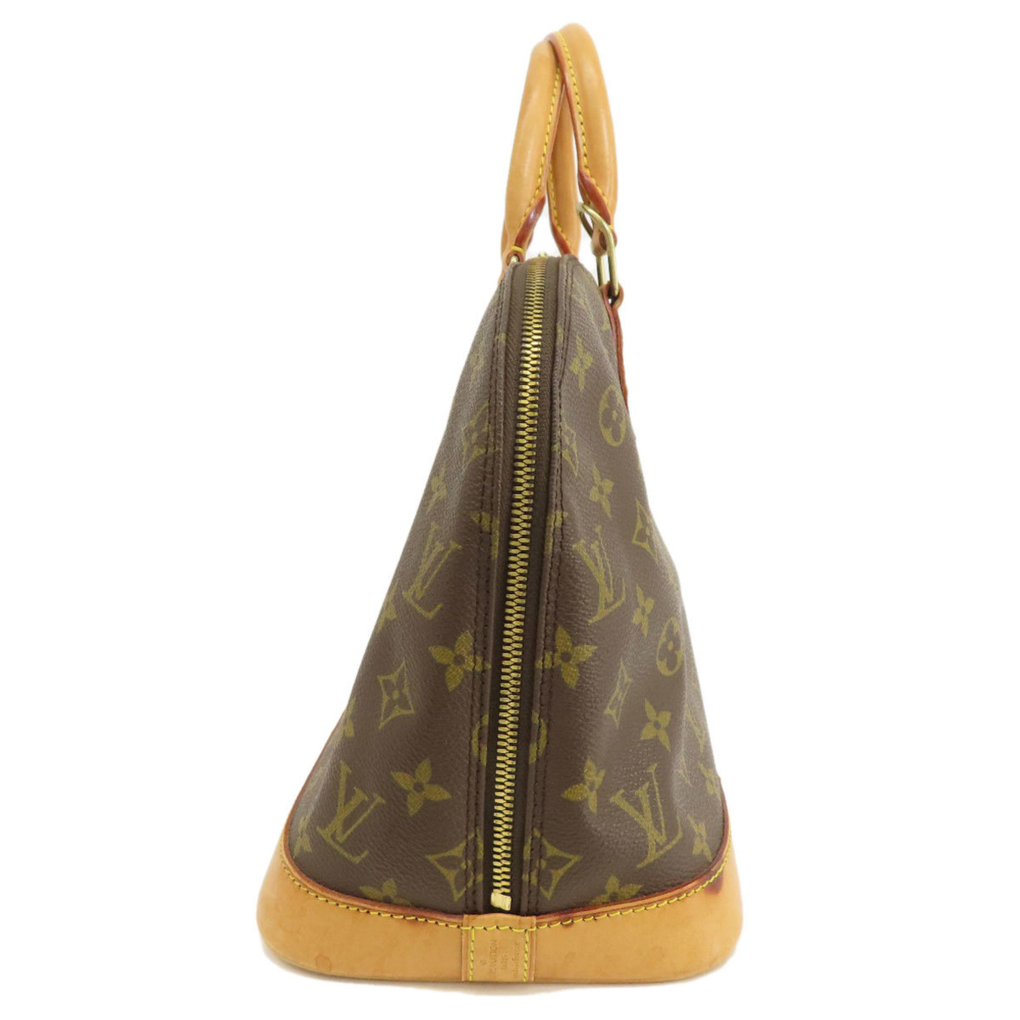 Louis Vuitton M51130 Alma Monogram Handbag Canvas Women's