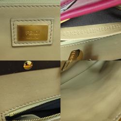 Fendi Peekaboo handbag in calf leather for women