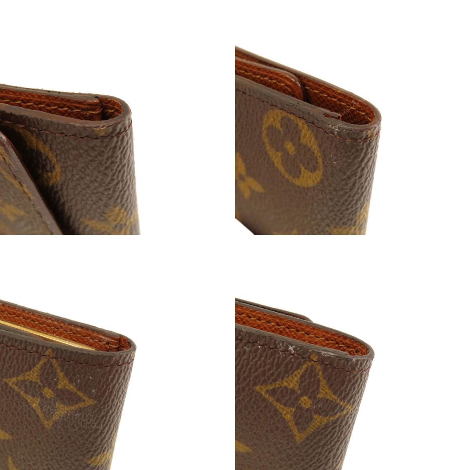 Louis Vuitton M62630 Multicle 6 Monogram Key Case Canvas Women's