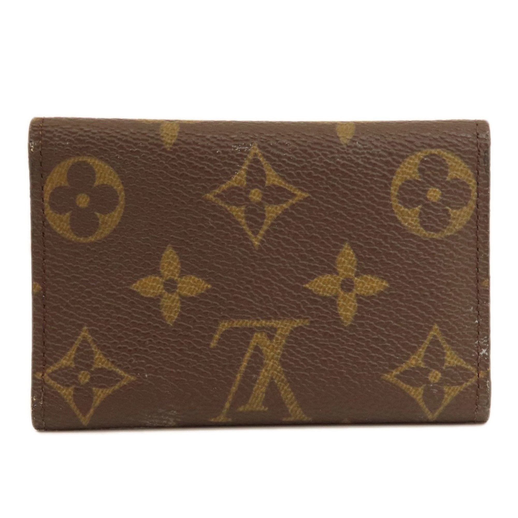 Louis Vuitton M62630 Multicle 6 Monogram Key Case Canvas Women's