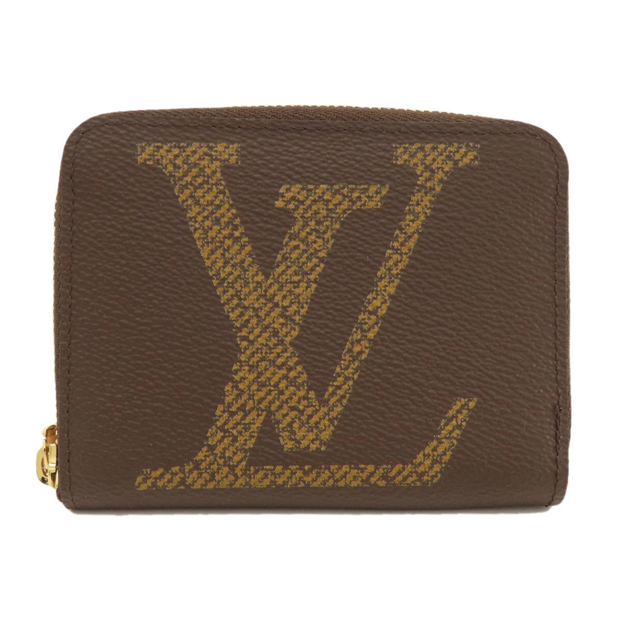 Louis Vuitton M67690 Zippy Coin Purse Monogram Giant Wallet/Coin Case Canvas Women's