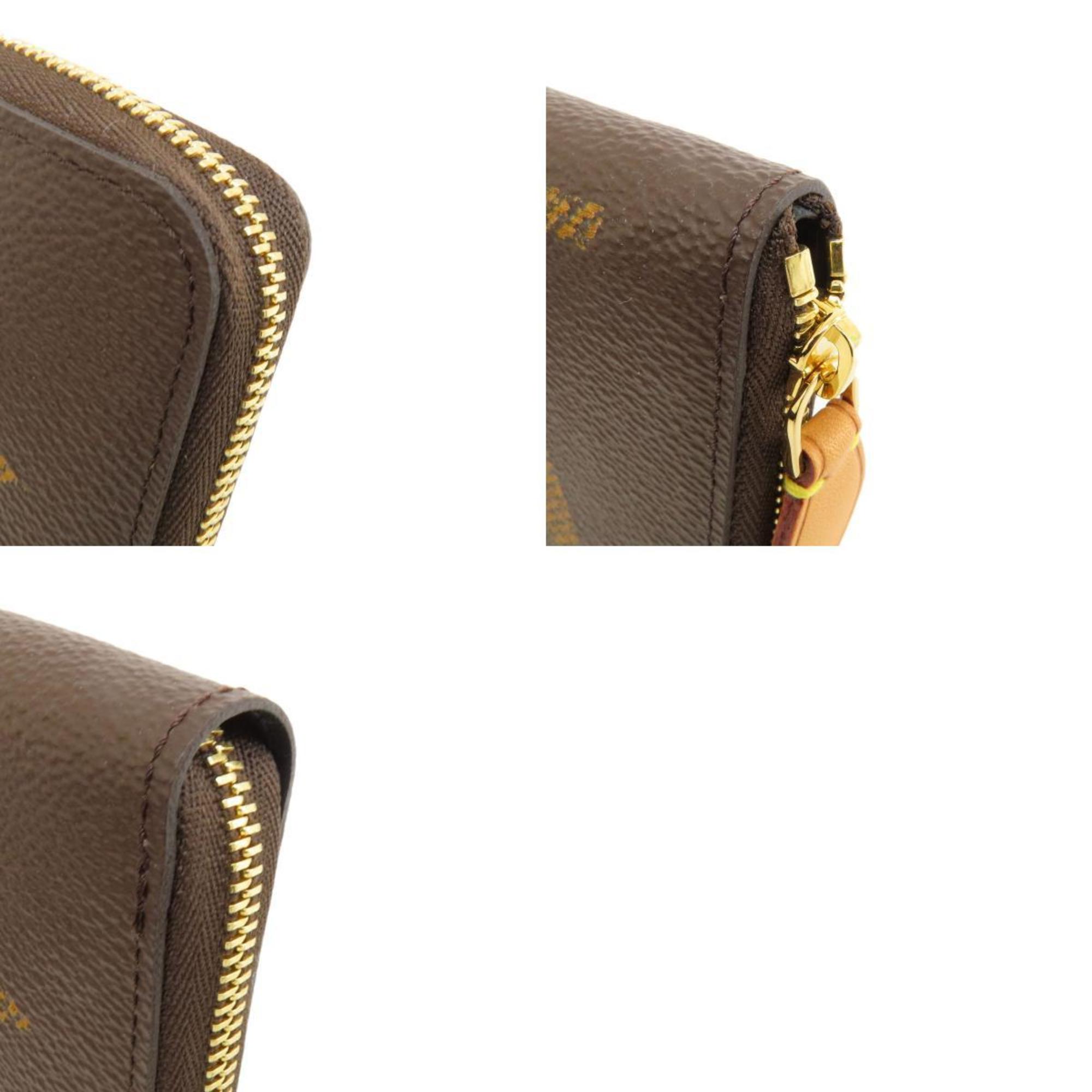 Louis Vuitton M67690 Zippy Coin Purse Monogram Giant Wallet/Coin Case Canvas Women's