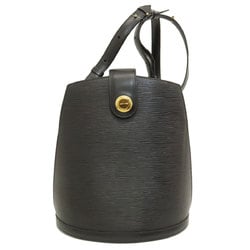 Louis Vuitton M52252 Cluny Noir Shoulder Bag Epi Leather Women's