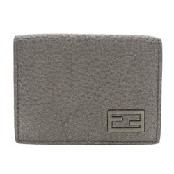 Fendi 7M0280 Wallet Tri-fold Baguette Bi-fold Calfskin Men's