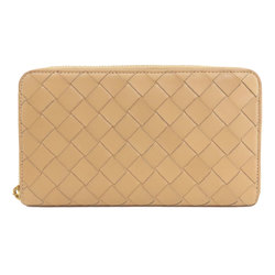 Bottega Veneta Intrecciato Long Wallet Calfskin Women's