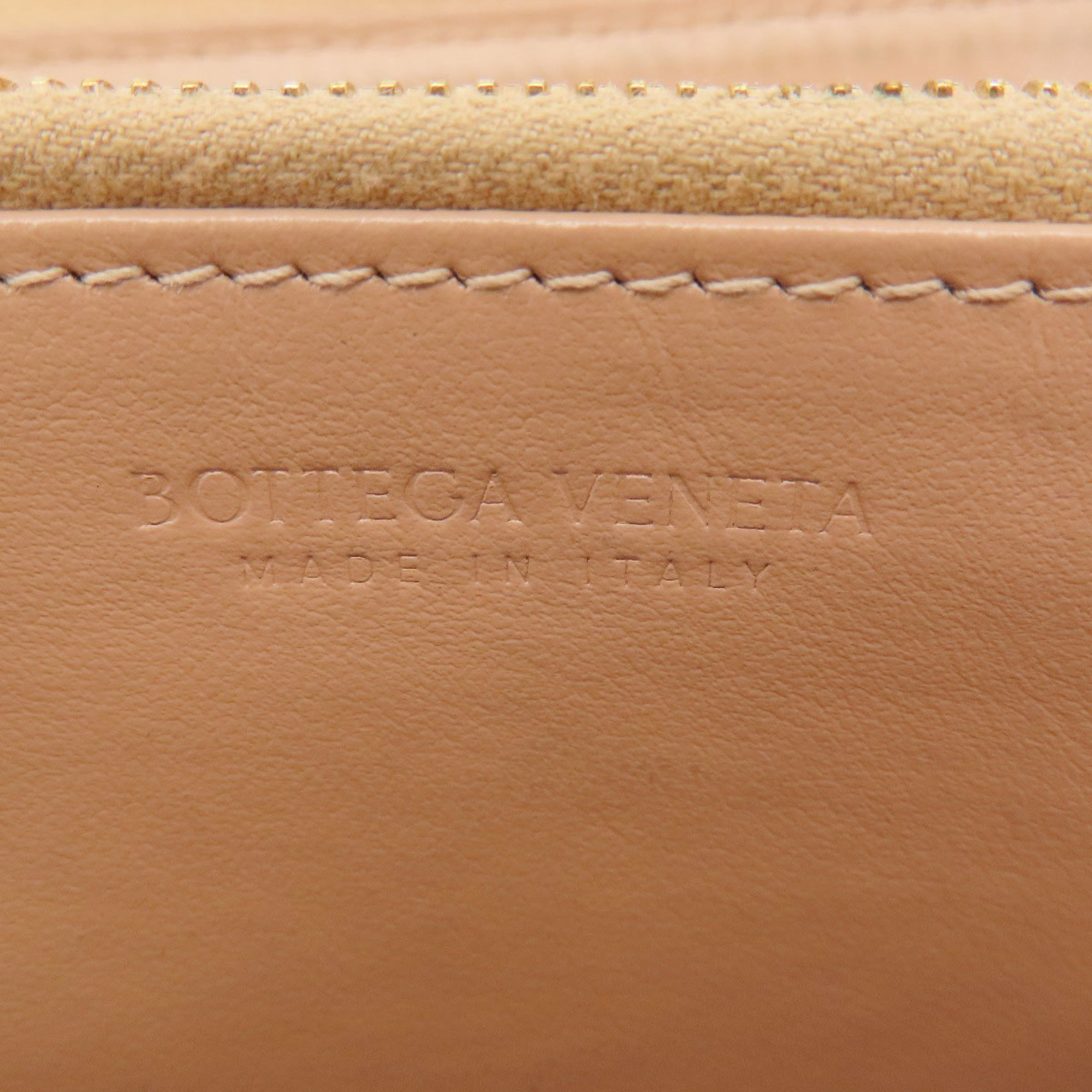 Bottega Veneta Intrecciato Long Wallet Calfskin Women's