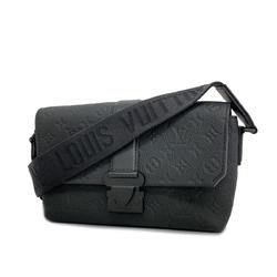 Louis Vuitton Shoulder Bag Monogram Empreinte S Cape M23741 Black Men's