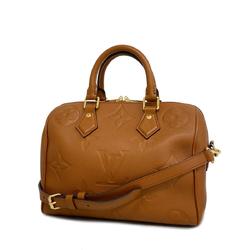Louis Vuitton Handbag Monogram Empreinte Speedy Bandouliere 25 M46136 Cognac Women's