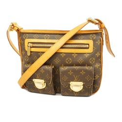 Louis Vuitton Shoulder Bag Monogram Hudson GM M40045 Brown Ladies