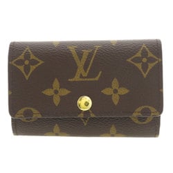 Louis Vuitton M62630 Multicle 6 Monogram Key Case Canvas Women's